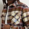 Distressed Checked Cashmere Shirt - E1