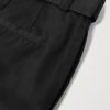 Cropped Straight-Leg Belted Cotton and Silk-Blend Poplin Trousers - CU Cropped Straight-Leg Belted Cotton and Silk-Blend Poplin Trousers - CU