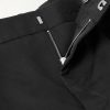 Cropped Straight-Leg Belted Cotton and Silk-Blend Poplin Trousers - E1 Cropped Straight-Leg Belted Cotton and Silk-Blend Poplin Trousers - E1