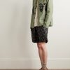 Embellished Linen Overshirt - OU