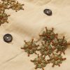 Camp-Collar Embroidered Cotton Shirt - E1