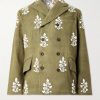 Double-Breasted Embellished Embroidered Kantha Cotton Blazer Double-Breasted Embellished Embroidered Kantha Cotton Blazer