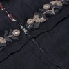 Embroidered Embellished Cotton and Linen-Blend Jacket - CU Embroidered Embellished Cotton and Linen-Blend Jacket - CU