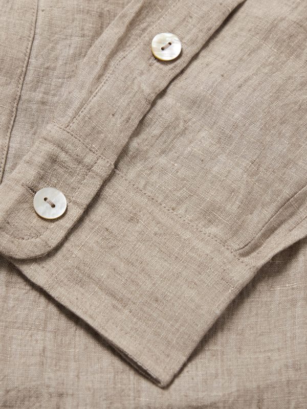 Embroidered Linen Shirt - E1 Embroidered Linen Shirt - E1