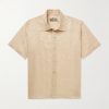 Printed Silk-Gauze Shirt