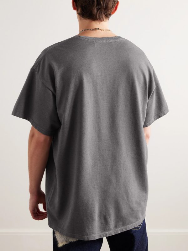 Cotton and Cashmere-Blend Jersey T-Shirt - BK Cotton and Cashmere-Blend Jersey T-Shirt - BK