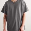 Cotton and Cashmere-Blend Jersey T-Shirt - FR Cotton and Cashmere-Blend Jersey T-Shirt - FR