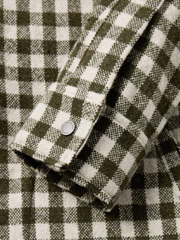 Decon Gingham Cashmere Jacket - E1 Decon Gingham Cashmere Jacket - E1