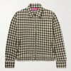 Decon Gingham Cashmere Jacket Decon Gingham Cashmere Jacket