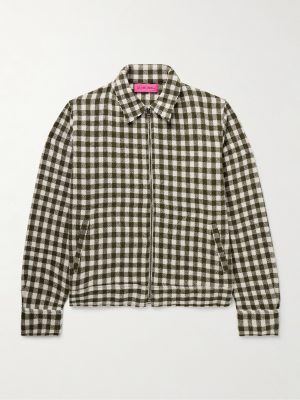 Decon Gingham Cashmere Jacket Decon Gingham Cashmere Jacket
