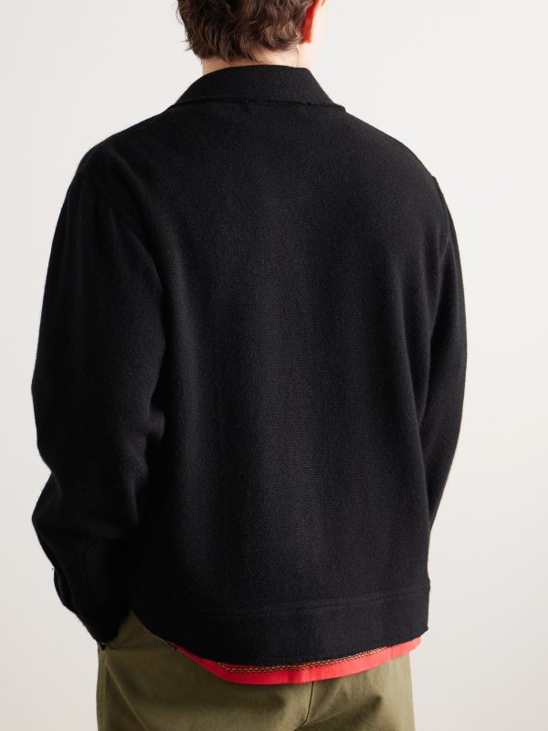 Decon Cashmere Jacket - BK