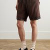 Embellished Embroidered Cotton Shorts - FR