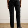 + Bonotto Headon Straight-Leg Convertible Zip-Embellished Cotton-Blend Canvas Trousers - BK + Bonotto Headon Straight-Leg Convertible Zip-Embellished Cotton-Blend Canvas Trousers - BK