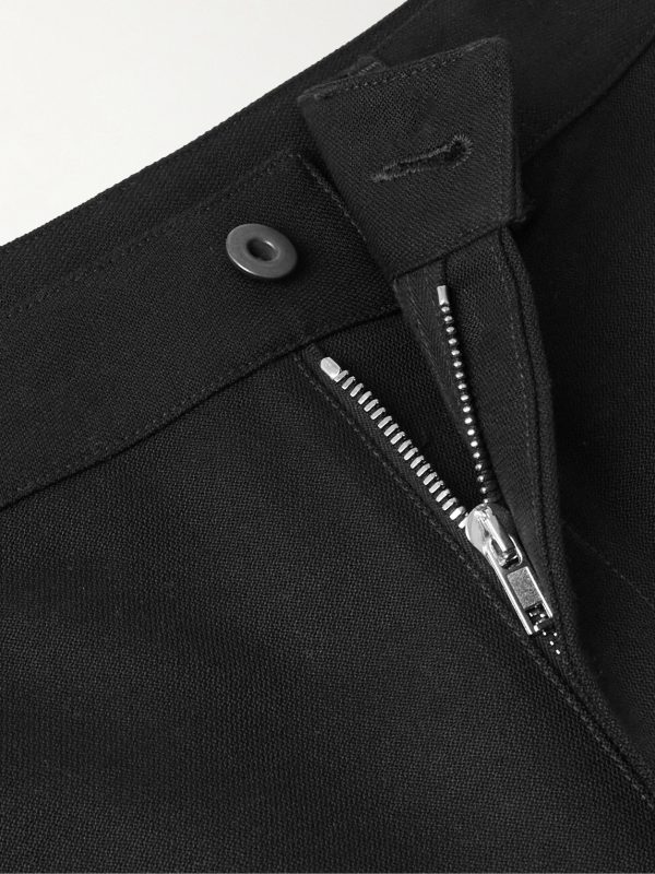 + Bonotto Headon Straight-Leg Convertible Zip-Embellished Cotton-Blend Canvas Trousers - E1 + Bonotto Headon Straight-Leg Convertible Zip-Embellished Cotton-Blend Canvas Trousers - E1