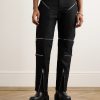 + Bonotto Headon Straight-Leg Convertible Zip-Embellished Cotton-Blend Canvas Trousers - FR + Bonotto Headon Straight-Leg Convertible Zip-Embellished Cotton-Blend Canvas Trousers - FR