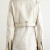 Belted Cropped Leather Jacket - BK Belted Cropped Leather Jacket - BK