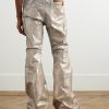 Bolan Slim-Fit Flared Metallic Megacrust Jeans - BK Bolan Slim-Fit Flared Metallic Megacrust Jeans - BK
