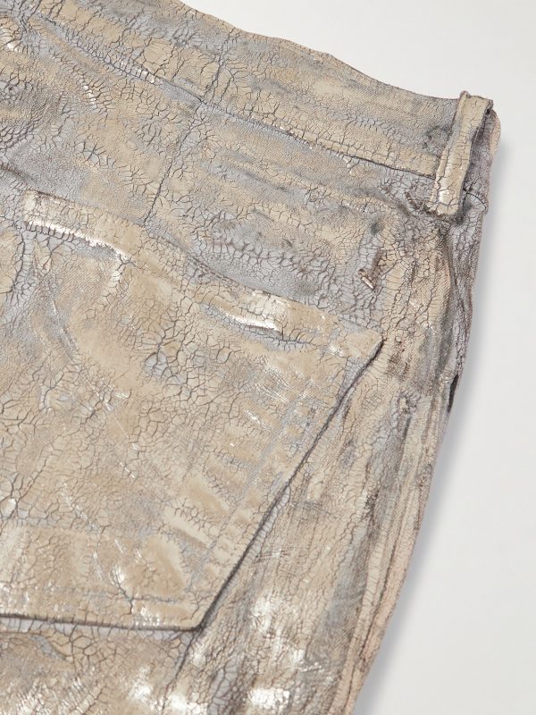 Bolan Slim-Fit Flared Metallic Megacrust Jeans - CU Bolan Slim-Fit Flared Metallic Megacrust Jeans - CU