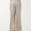 Bolan Slim-Fit Flared Metallic Megacrust Jeans Bolan Slim-Fit Flared Metallic Megacrust Jeans