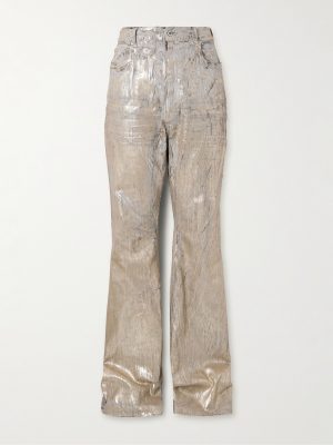 Bolan Slim-Fit Flared Metallic Megacrust Jeans Bolan Slim-Fit Flared Metallic Megacrust Jeans