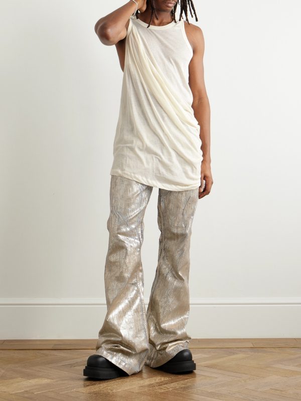 Bolan Slim-Fit Flared Metallic Megacrust Jeans - OU Bolan Slim-Fit Flared Metallic Megacrust Jeans - OU
