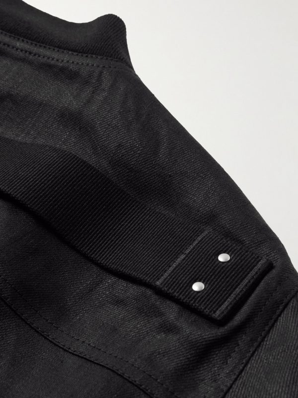 Classic Flight Webbing-Trimmed Cotton-Twill Bomber Jacket - E1 Classic Flight Webbing-Trimmed Cotton-Twill Bomber Jacket - E1