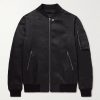 Classic Flight Webbing-Trimmed Cotton-Twill Bomber Jacket Classic Flight Webbing-Trimmed Cotton-Twill Bomber Jacket