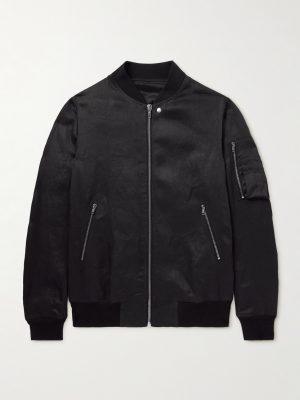 Classic Flight Webbing-Trimmed Cotton-Twill Bomber Jacket Classic Flight Webbing-Trimmed Cotton-Twill Bomber Jacket