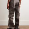 Dietrich Straight-Leg Twill Trousers - BK Dietrich Straight-Leg Twill Trousers - BK
