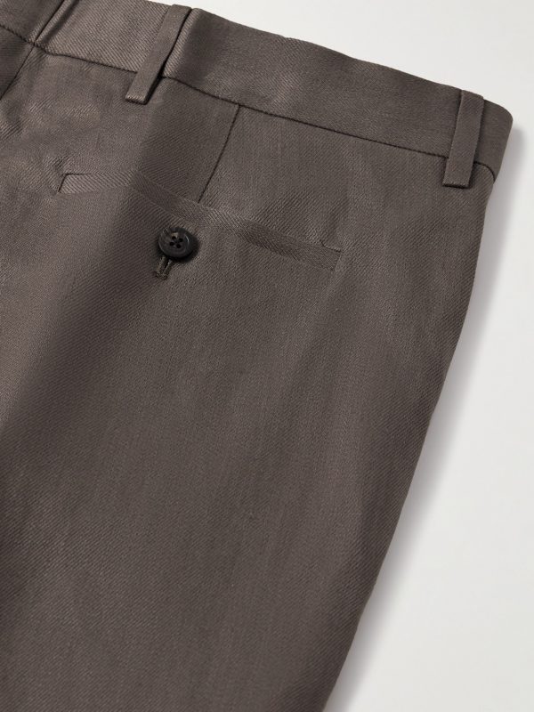 Dietrich Straight-Leg Twill Trousers - CU Dietrich Straight-Leg Twill Trousers - CU