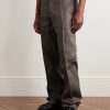 Dietrich Straight-Leg Twill Trousers - FR Dietrich Straight-Leg Twill Trousers - FR