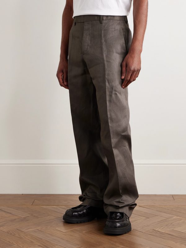 Dietrich Straight-Leg Twill Trousers - FR Dietrich Straight-Leg Twill Trousers - FR
