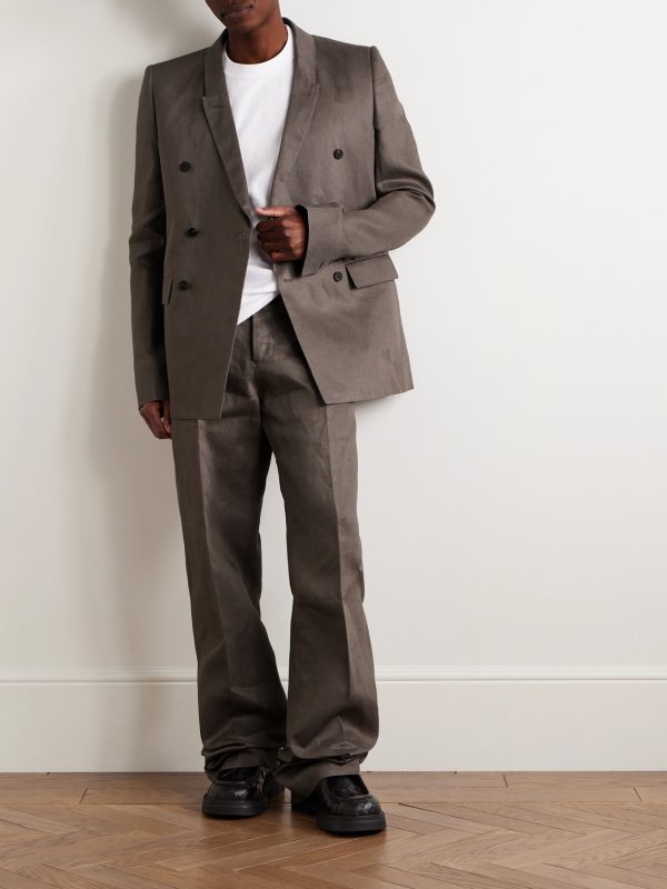 Dietrich Straight-Leg Twill Trousers - OU Dietrich Straight-Leg Twill Trousers - OU
