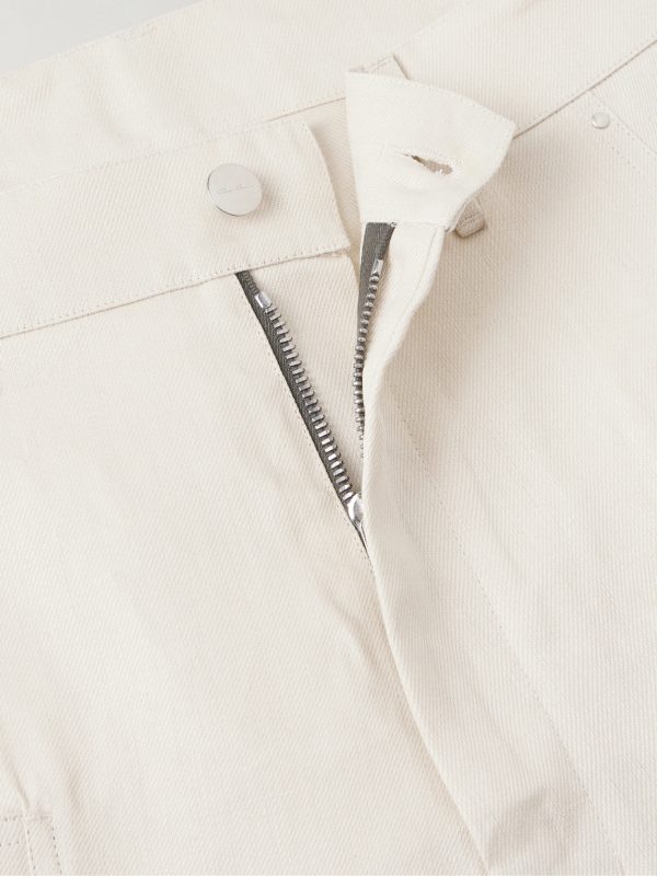 Stefan Wide-Leg Linen Cargo Trousers - E1 Stefan Wide-Leg Linen Cargo Trousers - E1