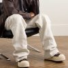 Stefan Wide-Leg Linen Cargo Trousers - OU Stefan Wide-Leg Linen Cargo Trousers - OU