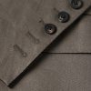 Double-Breasted Linen-Twill Blazer - CU
