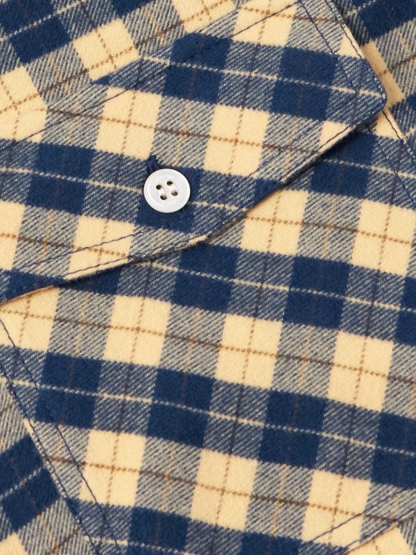 Checked Cotton-Flannel Shirt - CU