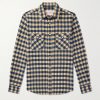 Checked Cotton-Flannel Shirt