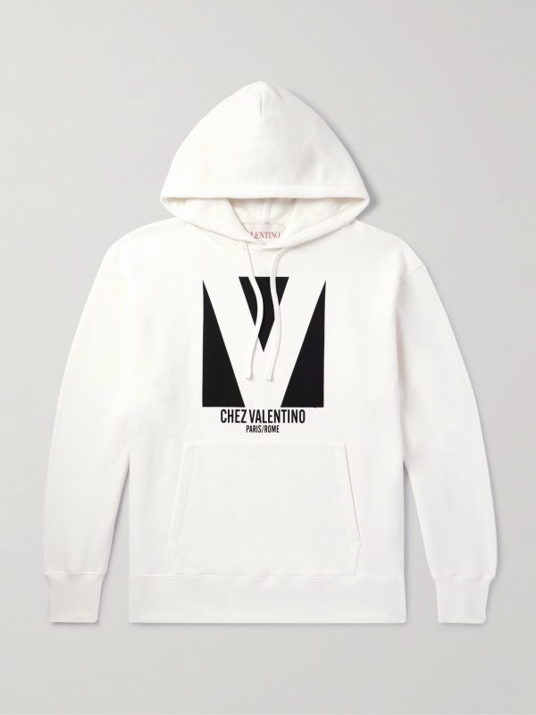 Logo-Print Cotton-Jersey Hoodie