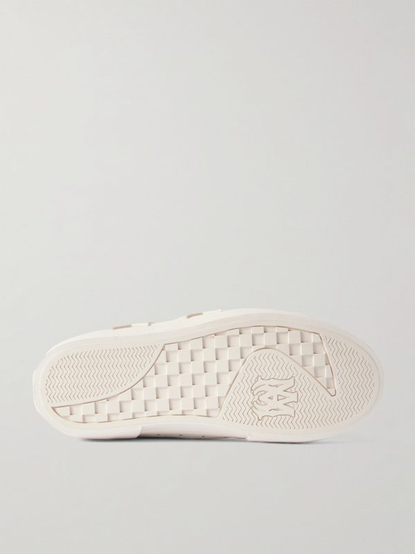 Sunset Skate Low Appliquéd Leather Sneakers - E1 Sunset Skate Low Appliquéd Leather Sneakers - E1