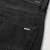 Straight-Leg Panelled Debossed Jeans - CU