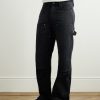 Straight-Leg Panelled Debossed Jeans - FR