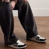 Skel-Top Suede-Trimmed Crystal-Embellished Leather Sneakers - OU Skel-Top Suede-Trimmed Crystal-Embellished Leather Sneakers - OU