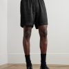 Straight-Leg Jacquard Drawstring Shorts - FR Straight-Leg Jacquard Drawstring Shorts - FR