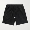 Straight-Leg Jacquard Drawstring Shorts Straight-Leg Jacquard Drawstring Shorts