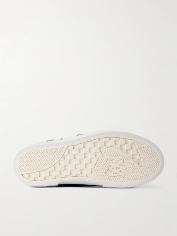 Sunset Skate Low Appliquéd Leather Sneakers - E1 Sunset Skate Low Appliquéd Leather Sneakers - E1