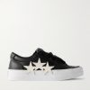 Sunset Skate Low Appliquéd Leather Sneakers Sunset Skate Low Appliquéd Leather Sneakers