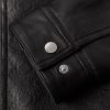 Logo-Debossed Leather Jacket - E1 Logo-Debossed Leather Jacket - E1