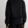 Suede Bomber Jacket - BK Suede Bomber Jacket - BK