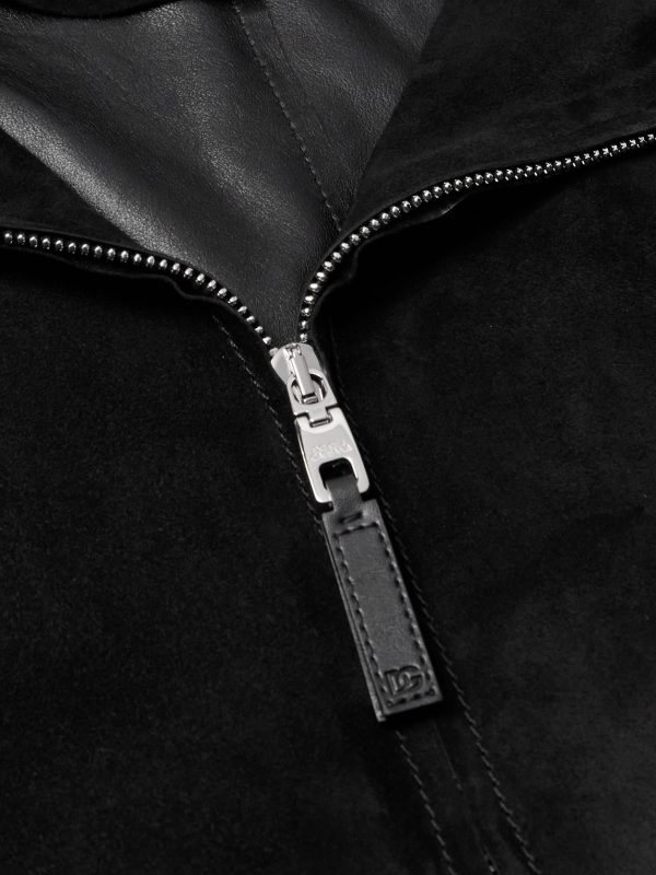 Suede Bomber Jacket - CU Suede Bomber Jacket - CU